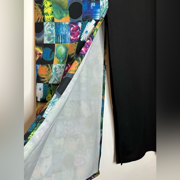 Alien Wide Leg Split Pants - Picture 3 of 10